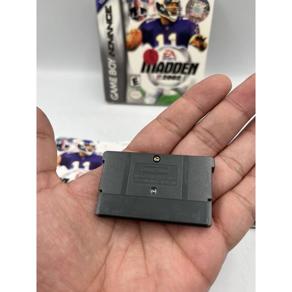 Madden Nfl 2002 Gameboy Advance Cib Tested And Working - Picture 8 of 12